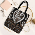 Aotearoa Kati Mamoe Tote Bag Maori Tribal Pattern