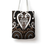 Aotearoa Kati Mamoe Tote Bag Maori Tribal Pattern