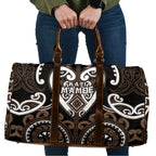 Aotearoa Kati Mamoe Travel Bag Maori Tribal Pattern