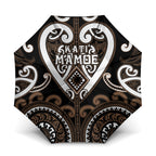 Aotearoa Kati Mamoe Umbrella Maori Tribal Pattern