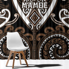 Aotearoa Kati Mamoe Window Curtain Maori Tribal Pattern