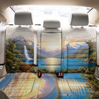New Zealand Flag Back Car Seat Cover Scenic Nature