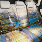 New Zealand Flag Back Car Seat Cover Scenic Nature