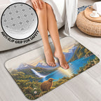 New Zealand Flag Bathroom Set Scenic Nature