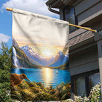 New Zealand Flag Garden Flag Scenic Nature