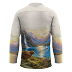 New Zealand Flag Hockey Jersey Scenic Nature