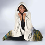 New Zealand Flag Hooded Blanket Scenic Nature