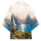 New Zealand Flag Kimono Scenic Nature