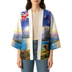 New Zealand Flag Kimono Scenic Nature