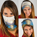 New Zealand Flag Neck Gaiter Scenic Nature