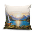 New Zealand Flag Pillow Cover Scenic Nature