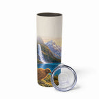 New Zealand Flag Skinny Tumbler Scenic Nature