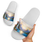 New Zealand Flag Slide Sandals Scenic Nature