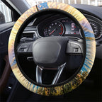 New Zealand Flag Steering Wheel Cover Scenic Nature