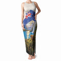 New Zealand Flag Tank Maxi Dress Scenic Nature