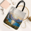New Zealand Flag Tote Bag Scenic Nature