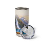 New Zealand Flag Tumbler Cup Scenic Nature