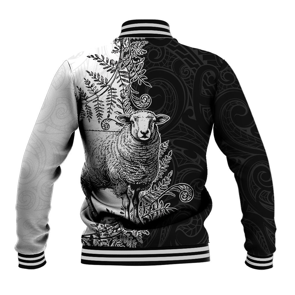 New Zealand Aotearoa Hipi Baseball Jacket Maori Pattern
