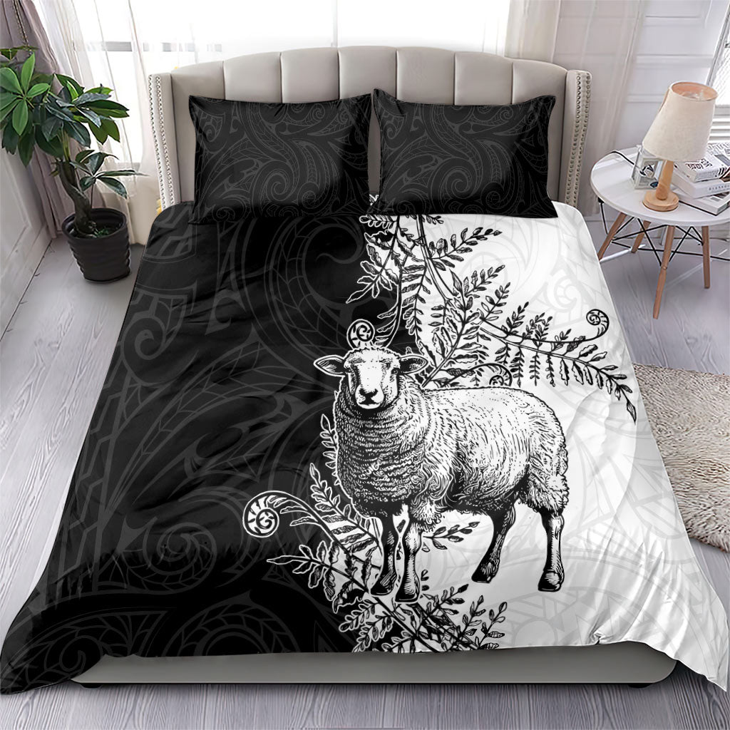 New Zealand Aotearoa Hipi Bedding Set Maori Pattern