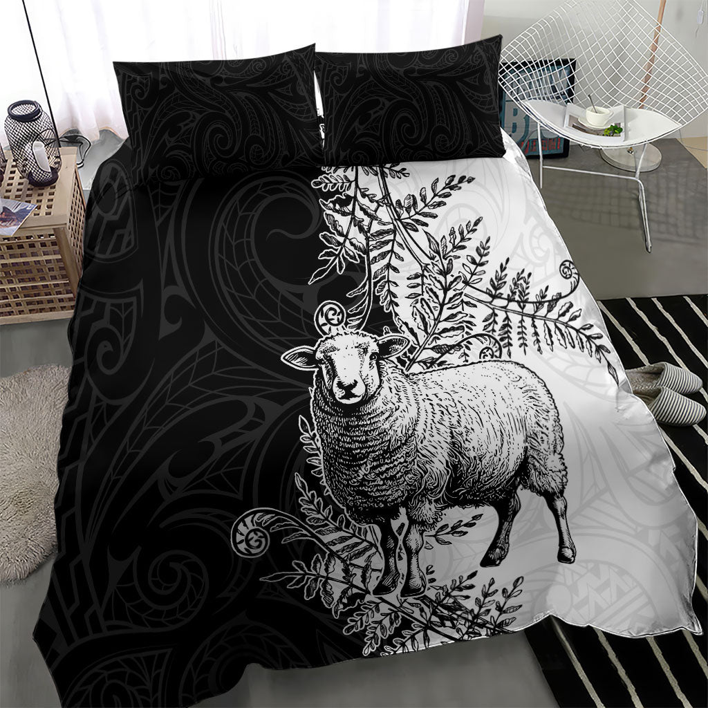 New Zealand Aotearoa Hipi Bedding Set Maori Pattern