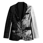 New Zealand Aotearoa Hipi Blazer Maori Pattern