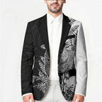New Zealand Aotearoa Hipi Blazer Maori Pattern