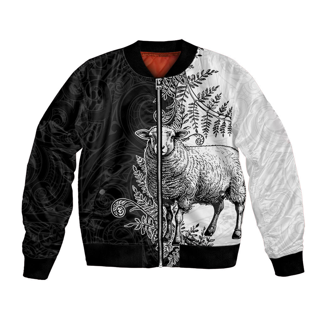 New Zealand Aotearoa Hipi Bomber Jacket Maori Pattern