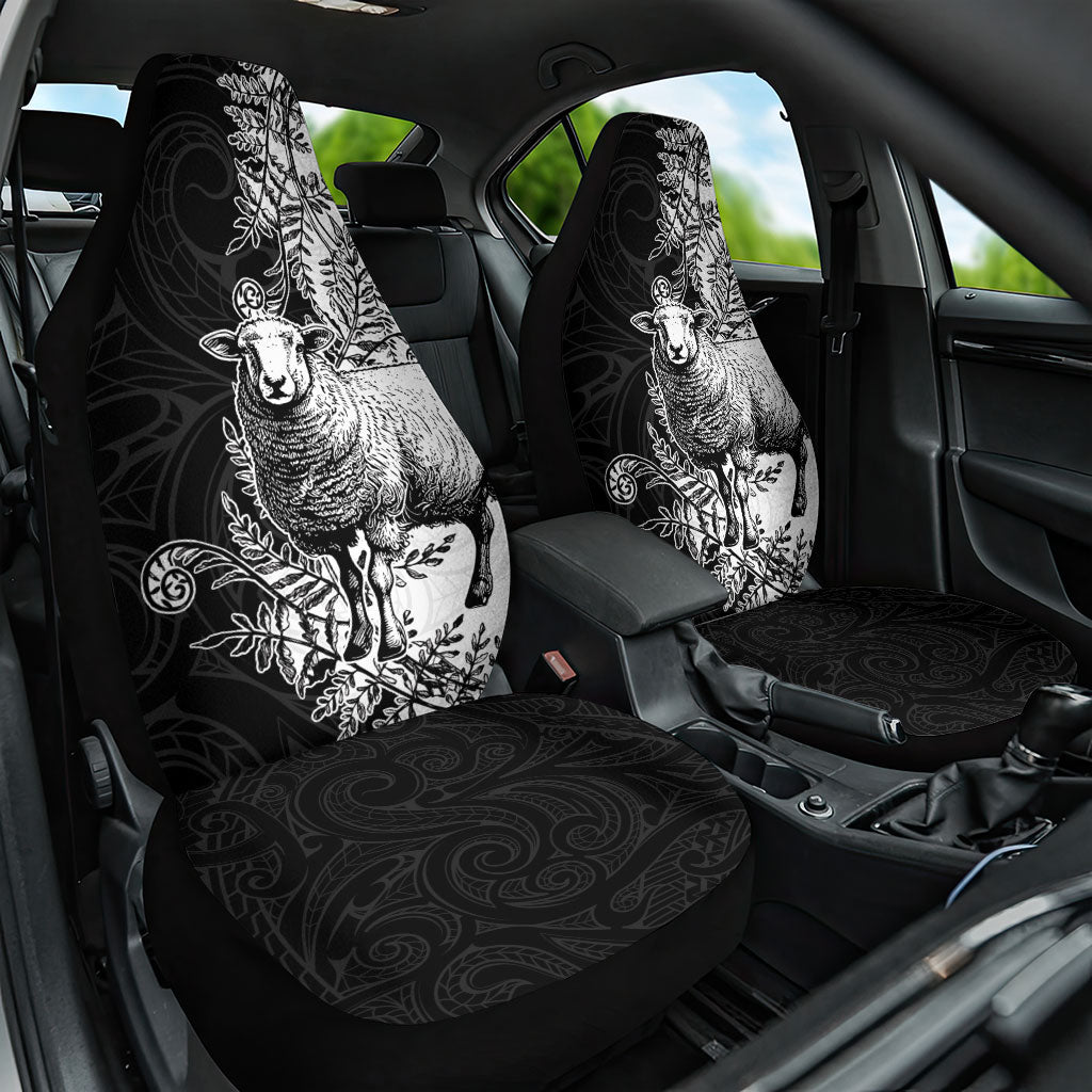 New Zealand Aotearoa Hipi Car Seat Cover Maori Pattern
