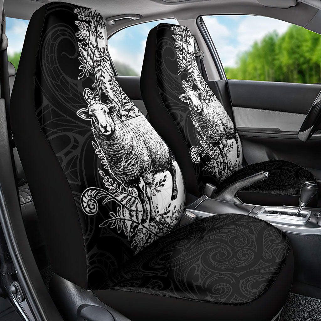 New Zealand Aotearoa Hipi Car Seat Cover Maori Pattern