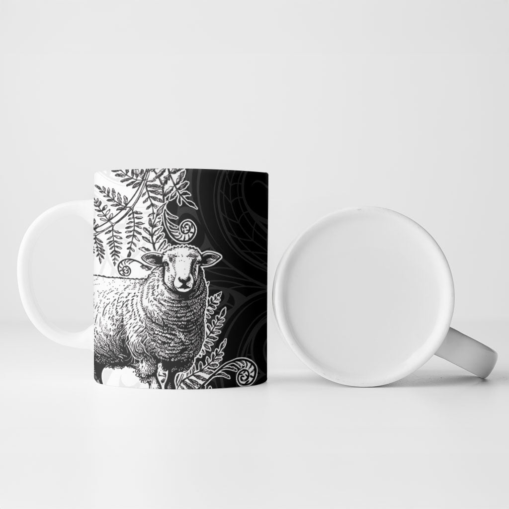 New Zealand Aotearoa Hipi Ceramic Mug Maori Pattern