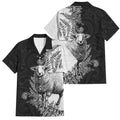 New Zealand Aotearoa Hipi Family Matching Summer Maxi Dress and Hawaiian Shirt Maori Pattern