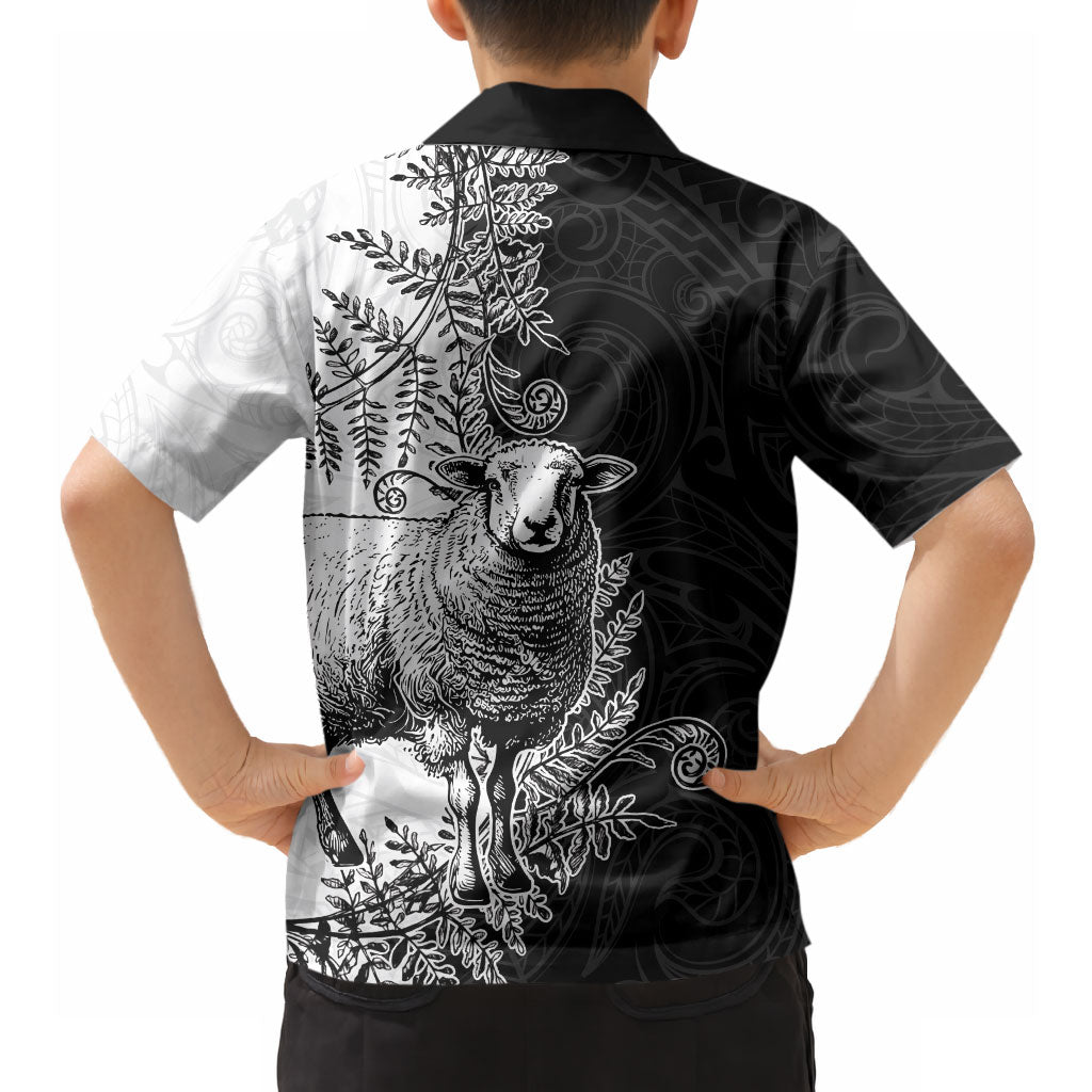 New Zealand Aotearoa Hipi Hawaiian Shirt Maori Pattern
