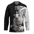 New Zealand Aotearoa Hipi Hockey Jersey Maori Pattern