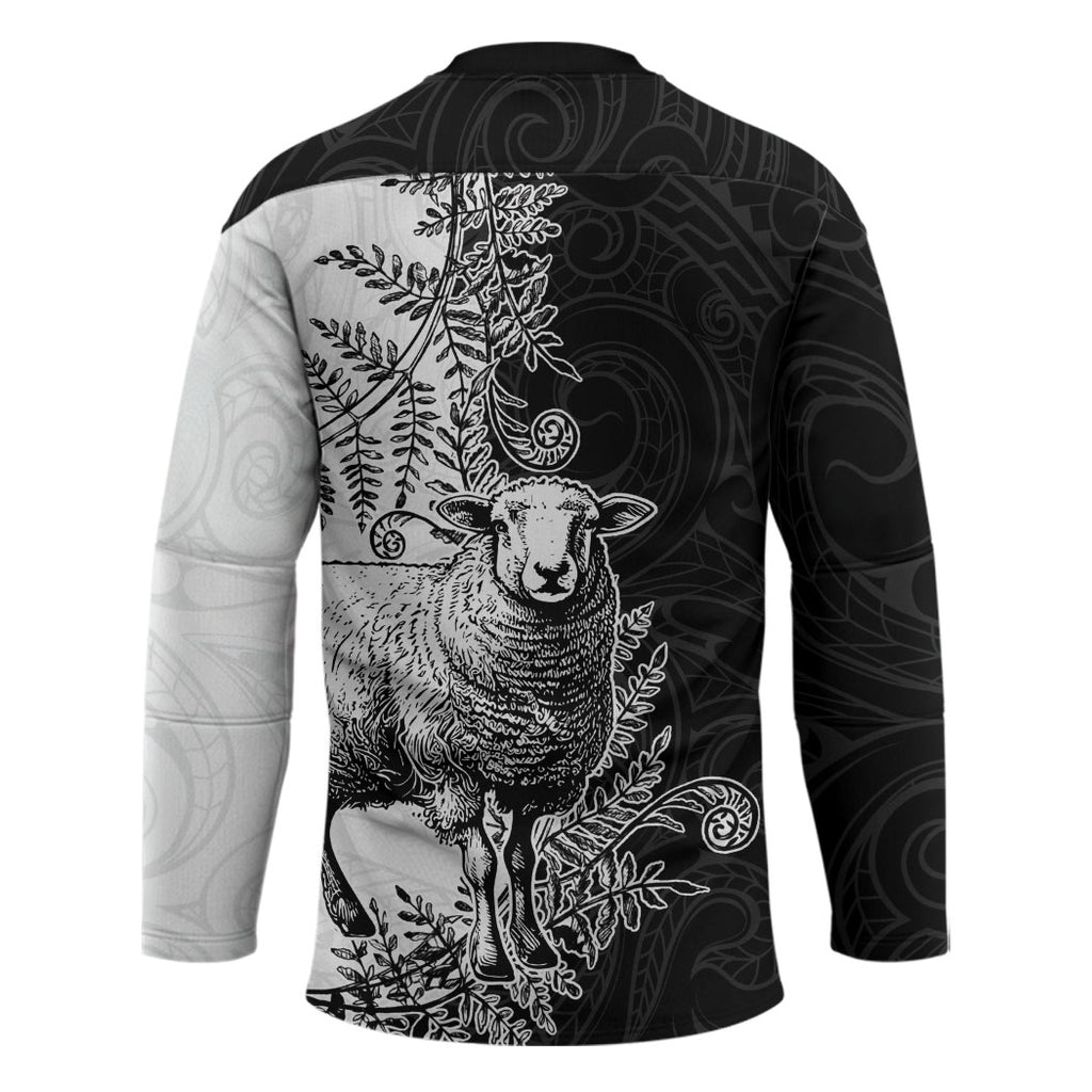 New Zealand Aotearoa Hipi Hockey Jersey Maori Pattern