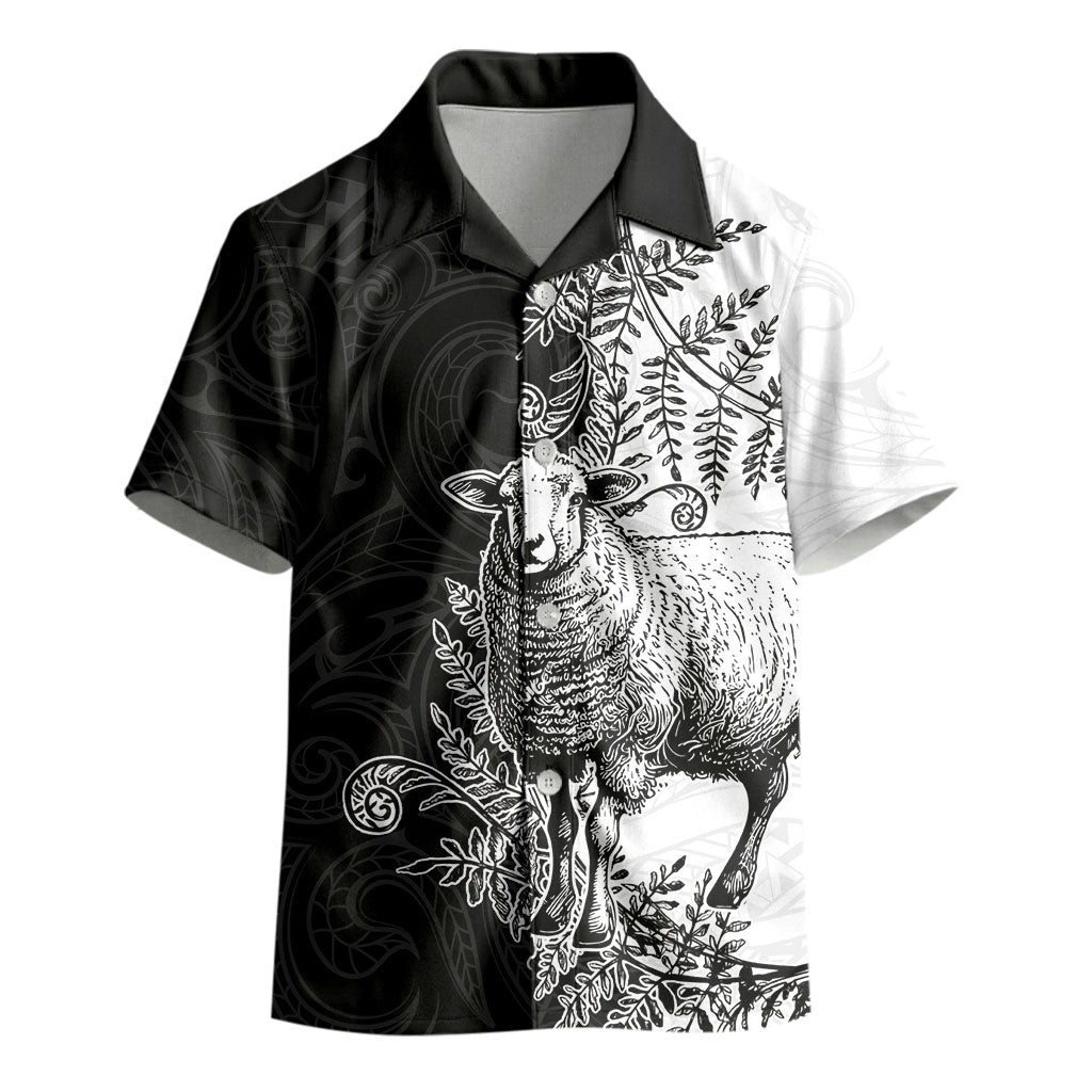 New Zealand Aotearoa Hipi Kid Hawaiian Shirt Maori Pattern