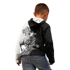 New Zealand Aotearoa Hipi Kid Hoodie Maori Pattern
