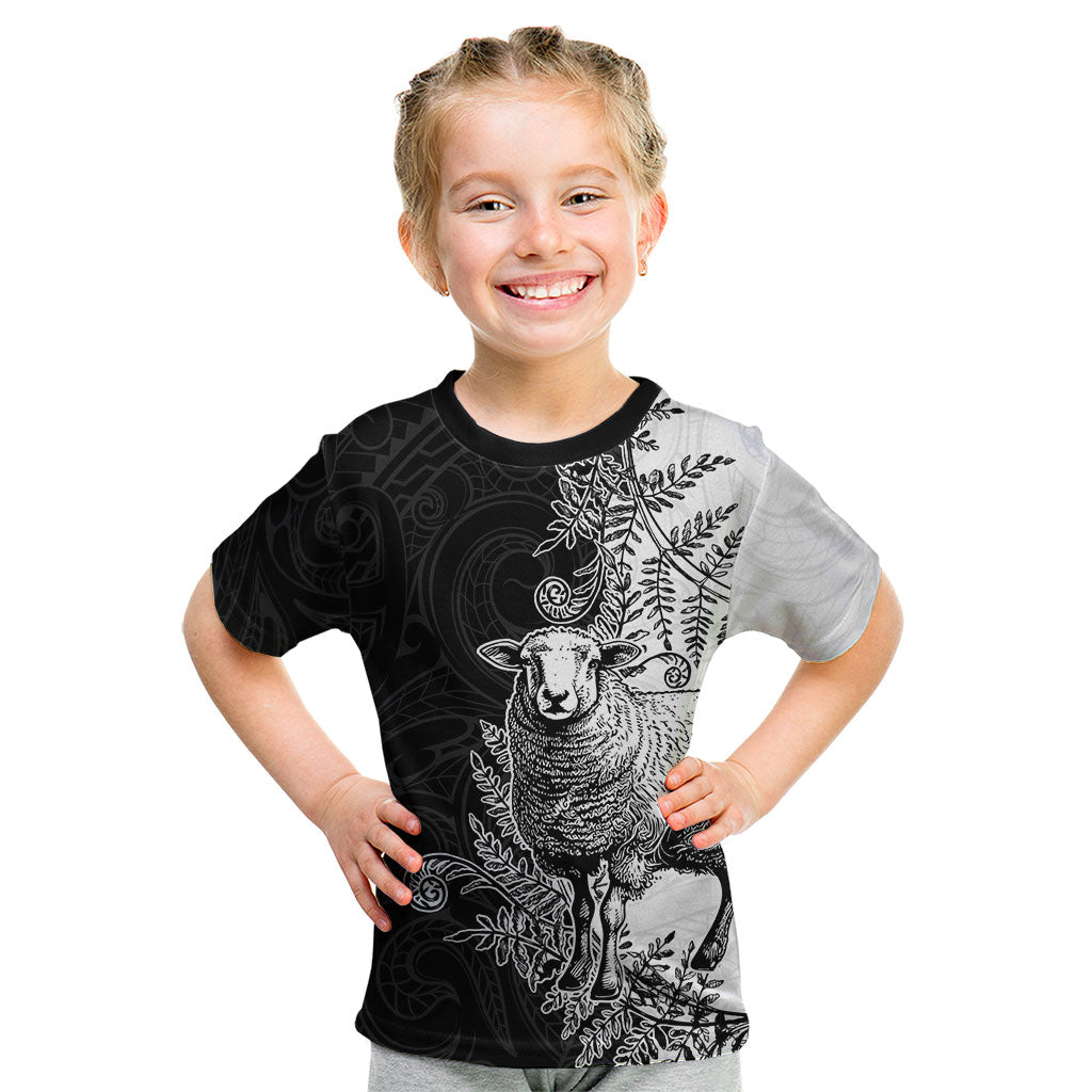 New Zealand Aotearoa Hipi Kid T Shirt Maori Pattern