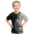 New Zealand Aotearoa Hipi Kid T Shirt Maori Pattern
