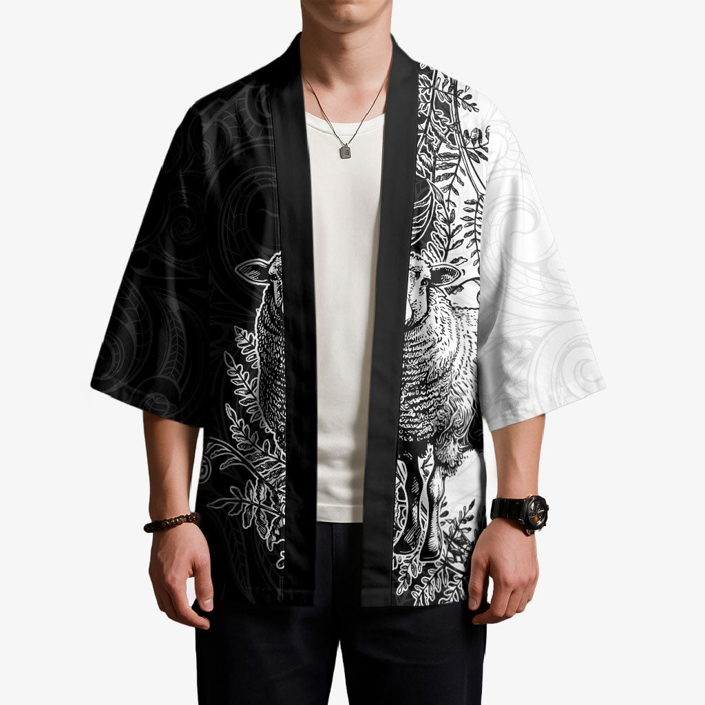 New Zealand Aotearoa Hipi Kimono Maori Pattern