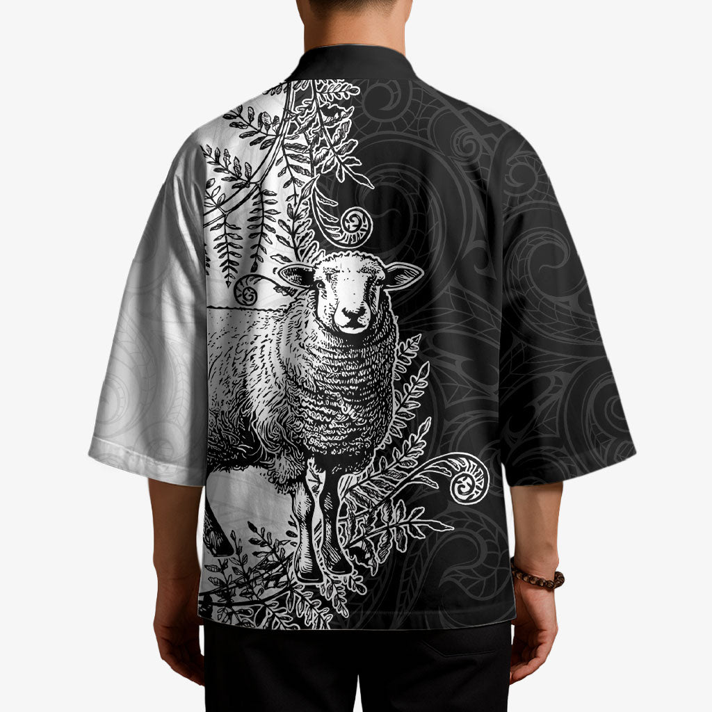New Zealand Aotearoa Hipi Kimono Maori Pattern