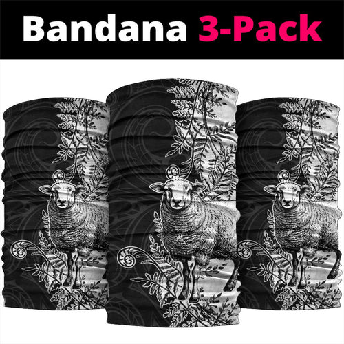 New Zealand Aotearoa Hipi Neck Gaiter Maori Pattern