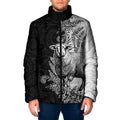 New Zealand Aotearoa Hipi Padded Jacket Maori Pattern