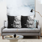 New Zealand Aotearoa Hipi Pillow Cover Maori Pattern