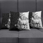 New Zealand Aotearoa Hipi Pillow Cover Maori Pattern