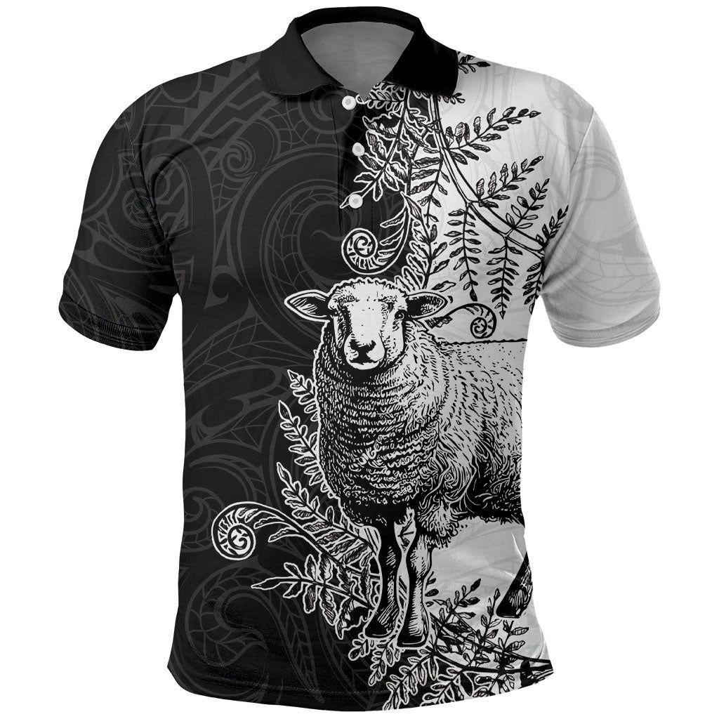 New Zealand Aotearoa Hipi Polo Shirt Maori Pattern