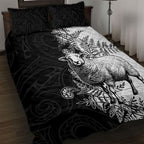 New Zealand Aotearoa Hipi Quilt Bed Set Maori Pattern