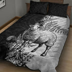 New Zealand Aotearoa Hipi Quilt Bed Set Maori Pattern