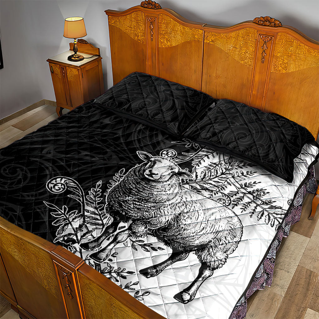 New Zealand Aotearoa Hipi Quilt Bed Set Maori Pattern