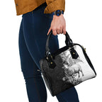 New Zealand Aotearoa Hipi Shoulder Handbag Maori Pattern