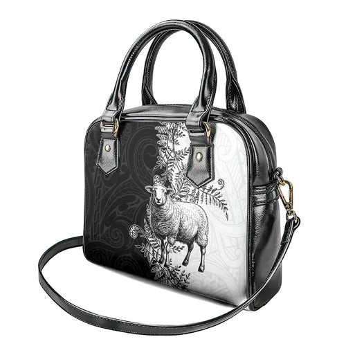 New Zealand Aotearoa Hipi Shoulder Handbag Maori Pattern